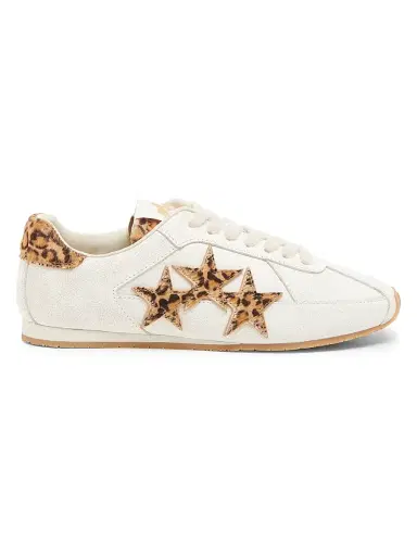Amiri Women's Pacific Leather Low-Top Sneakers - Alabaster | Thumbnail 1 Amiri Women's Pacific Leather Low-Top Sneakers - Alabaster | Thumbnail 1