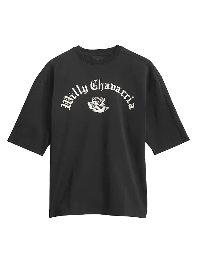 Men's x Willy Chavarria Logo T-Shirt - Black