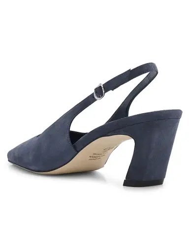 Stuart Weitzman Women's Stassi 50MM Suede Slingback Pumps | Thumbnail 3 Stuart Weitzman Women's Stassi 50MM Suede Slingback Pumps | Thumbnail 3