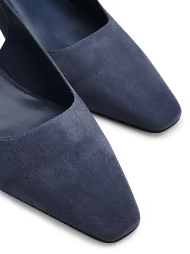 Stuart Weitzman Women's Stassi 50MM Suede Slingback Pumps | Thumbnail 6 Stuart Weitzman Women's Stassi 50MM Suede Slingback Pumps | Thumbnail 6
