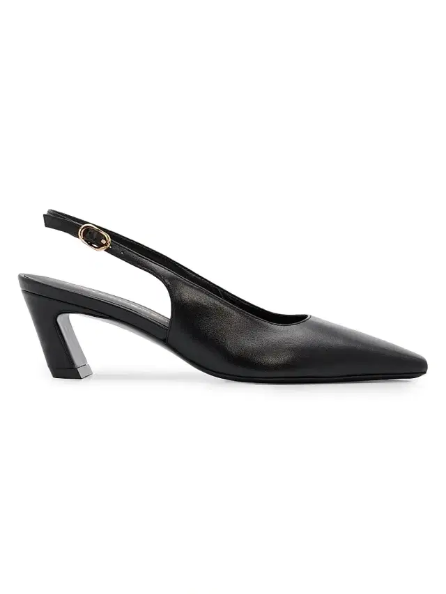 Stuart Weitzman Women's Stassi 50MM Leather Slingback Pumps - Black
