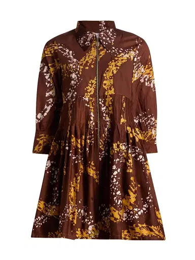 Busayo Women's The Summon Kolawole Cotton Minidress | Thumbnail 1 Busayo Women's The Summon Kolawole Cotton Minidress | Thumbnail 1