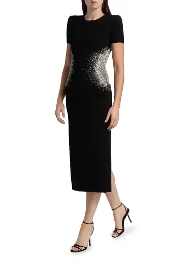 Naeem Khan Women's Embellished Crystal Sheath Cocktail Dress | Thumbnail 2 Naeem Khan Women's Embellished Crystal Sheath Cocktail Dress | Thumbnail 2