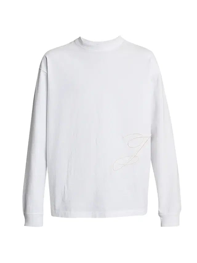 Jacquemus Men's J-Embroidered Long-Sleeve T-Shirt - White