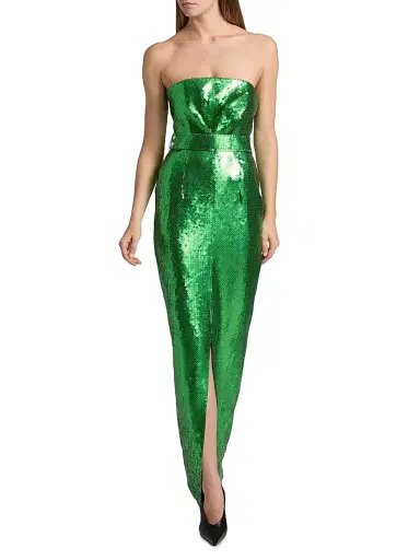 16Arlington Women's Aeta Bandeau Sequined Gown - Giada - Size 0 | Thumbnail 2