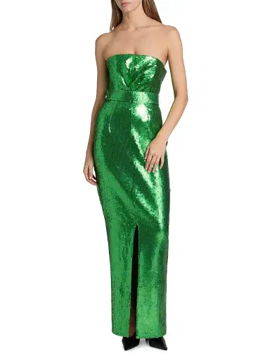 16Arlington Women's Aeta Bandeau Sequined Gown - Giada - Size 0 | Thumbnail 3