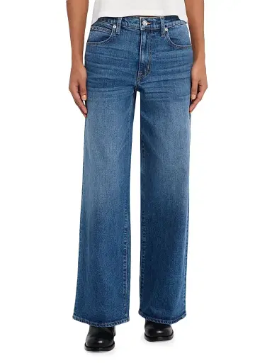 SLVRLAKE Women's Selena Mid-Rise Stretch Wide-Leg Jeans - Santa Ynez | Thumbnail 3 SLVRLAKE Women's Selena Mid-Rise Stretch Wide-Leg Jeans - Santa Ynez | Thumbnail 3