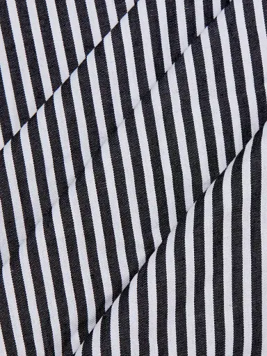 Jamie Haller Women's The Weekend Cotton Shirt - Black Stripe | Thumbnail 7