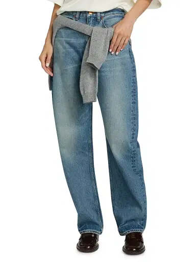 Jamie Haller Women's The Fan Tapered Jeans | Thumbnail 3