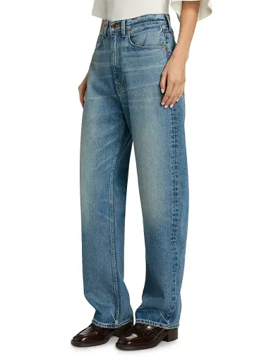 Jamie Haller Women's The Fan Tapered Jeans | Thumbnail 4