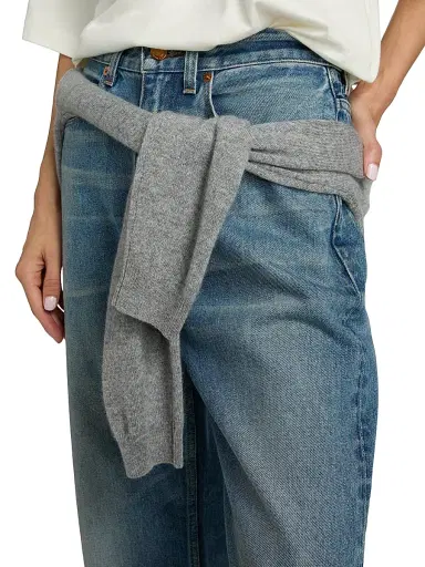 Jamie Haller Women's The Fan Tapered Jeans | Thumbnail 6