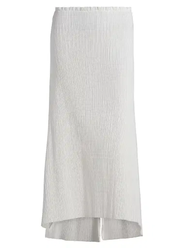 Co Women's Plisse High-Low Midi-Skirt | Thumbnail 1 Co Women's Plisse High-Low Midi-Skirt | Thumbnail 1