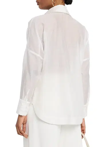 JBQ Women's Cassius Sheer Spread Collar Shirt | Thumbnail 4 JBQ Women's Cassius Sheer Spread Collar Shirt | Thumbnail 4