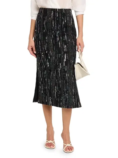 JBQ Women's Avery Sequined Midi-Skirt | Thumbnail 3 JBQ Women's Avery Sequined Midi-Skirt | Thumbnail 3