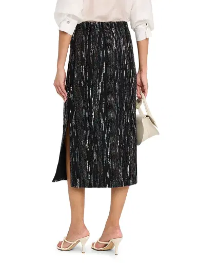 JBQ Women's Avery Sequined Midi-Skirt | Thumbnail 4 JBQ Women's Avery Sequined Midi-Skirt | Thumbnail 4