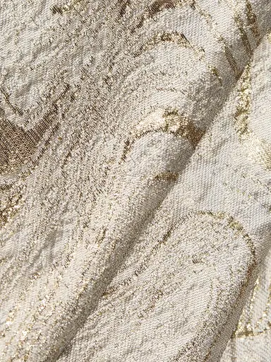 Reem Acra Women's Petals, Spice, & Whispers of Plumage Brocade Caftan - Platinum Marble - Size 6 | Thumbnail 7