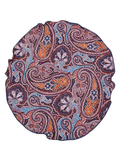 Edward Armah Men's Silk Reversible Pocket Circle | Thumbnail 2 Edward Armah Men's Silk Reversible Pocket Circle | Thumbnail 2