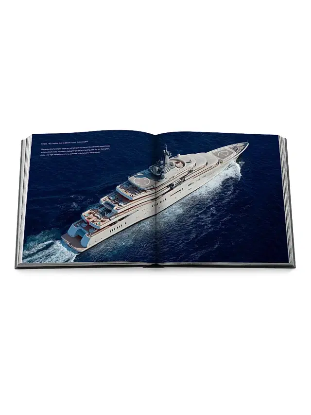 Assouline ''Terence Disdale: My Art Of Yacht Design'' Hardcover Book