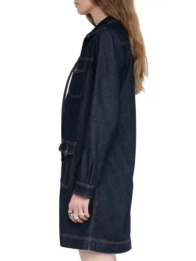 Zadig & Voltaire Women's Remacha Denim Minidress | Thumbnail 5 Zadig & Voltaire Women's Remacha Denim Minidress | Thumbnail 5