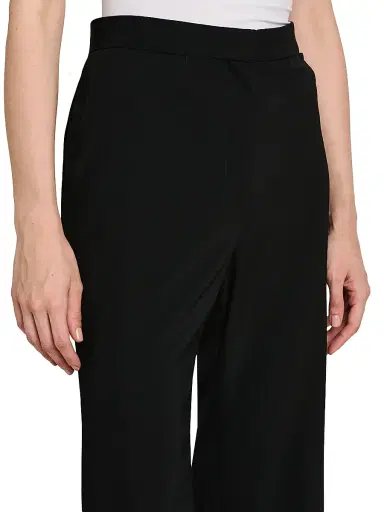 Stella McCartney Women's Iconic Flared Wool Trousers - Black - Size 10 | Thumbnail 6 Stella McCartney Women's Iconic Flared Wool Trousers - Black - Size 10 | Thumbnail 6