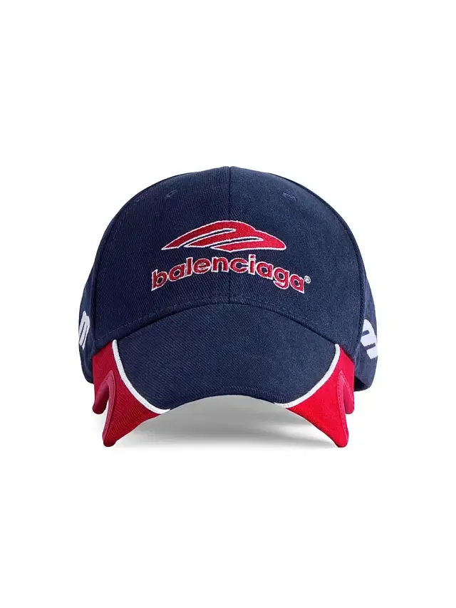 Men's 3B Football Cap - Dark Navy Red
