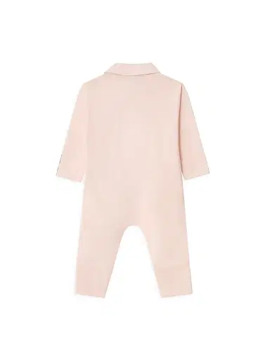 Burberry Baby Girl's Hamilton Coverall, Bib & Hat Set | Thumbnail 2