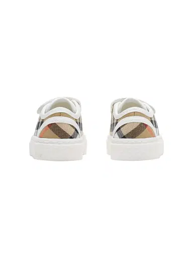 Burberry Baby's, Little Kid's & Kid's Blake Heritage Check Sneakers - Sand - Size 9.5 (Toddler) | Thumbnail 3