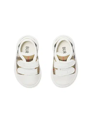Burberry Baby's, Little Kid's & Kid's Blake Heritage Check Sneakers - Sand - Size 9.5 (Toddler) | Thumbnail 4