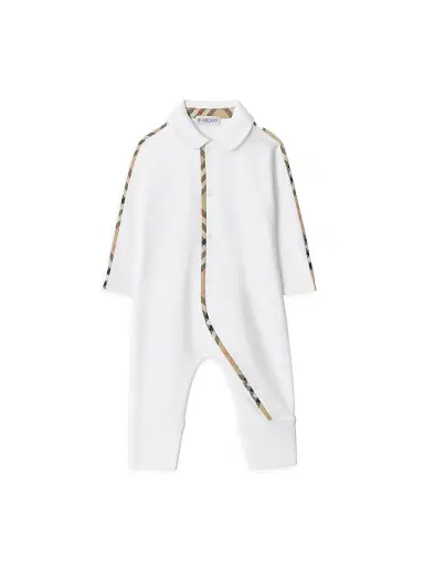 Burberry Baby's Hamilton Coverall, Hat & Bib Set | Thumbnail 1 Burberry Baby's Hamilton Coverall, Hat & Bib Set | Thumbnail 1
