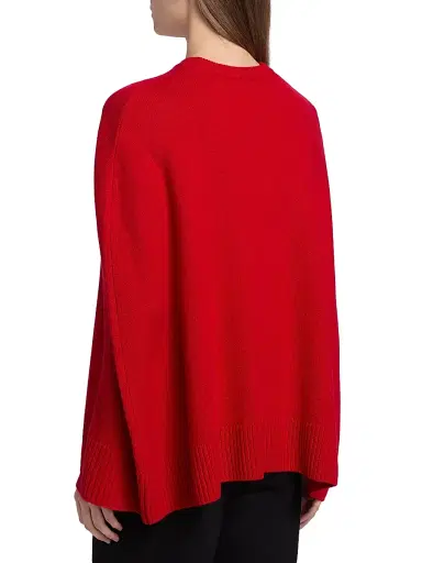 TOTEME Women's Cape Cashmere Sweater - Poppy | Thumbnail 5