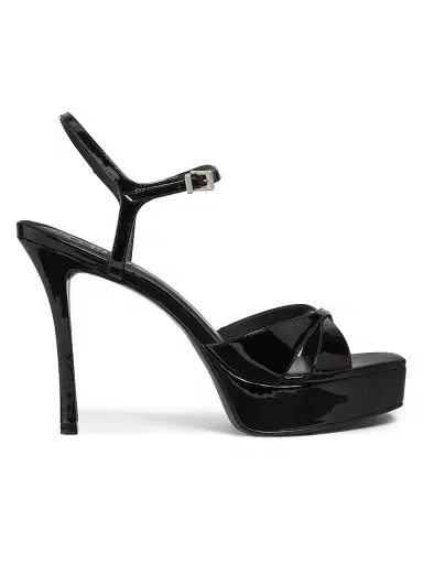 Schutz Women's Maxine 120MM Patent Leather Platform Sandals - Black | Thumbnail 1 Schutz Women's Maxine 120MM Patent Leather Platform Sandals - Black | Thumbnail 1