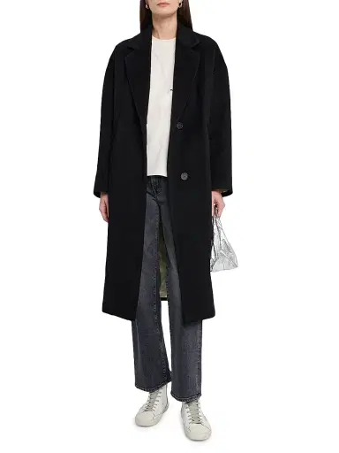 Golden Goose Women's Golden Wool Cocoon Coat | Thumbnail 3 Golden Goose Women's Golden Wool Cocoon Coat | Thumbnail 3