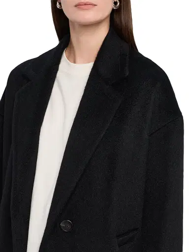 Golden Goose Women's Golden Wool Cocoon Coat | Thumbnail 5 Golden Goose Women's Golden Wool Cocoon Coat | Thumbnail 5