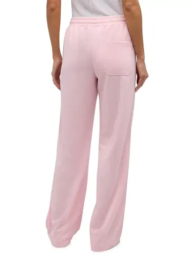 Golden Goose Women's Star Collection Wide-Leg Track Pants - Pale Pink - Size XXS | Thumbnail 5