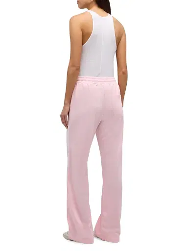 Golden Goose Women's Star Collection Wide-Leg Track Pants - Pale Pink - Size XXS | Thumbnail 6