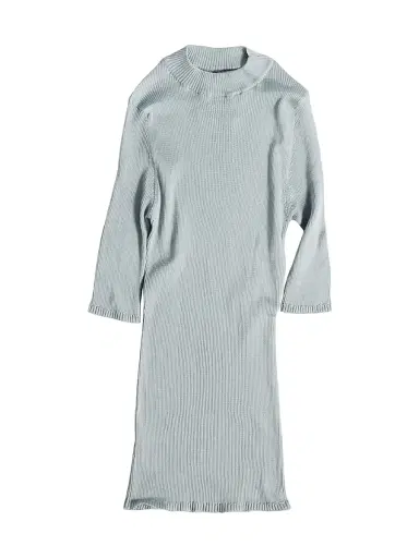 Miu Miu Women's Silk Rubber Knit - Blue - Size 8 | Thumbnail 1 Miu Miu Women's Silk Rubber Knit - Blue - Size 8 | Thumbnail 1