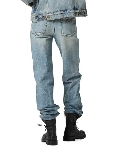 Miu Miu Women's Denim Jeans - Blue - Size 28 | Thumbnail 3