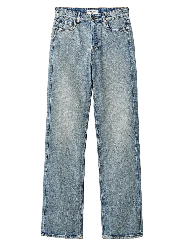 Miu Miu Women's Denim Jeans - Blue