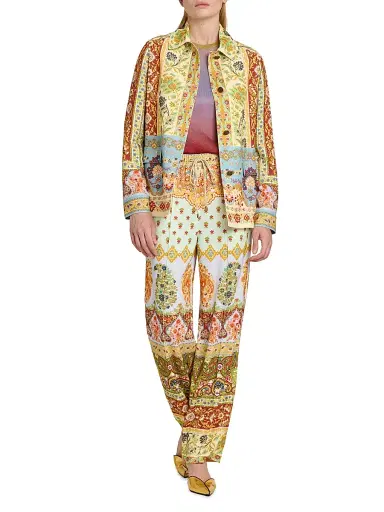 Etro Women's Floral Safari Jacket | Thumbnail 2