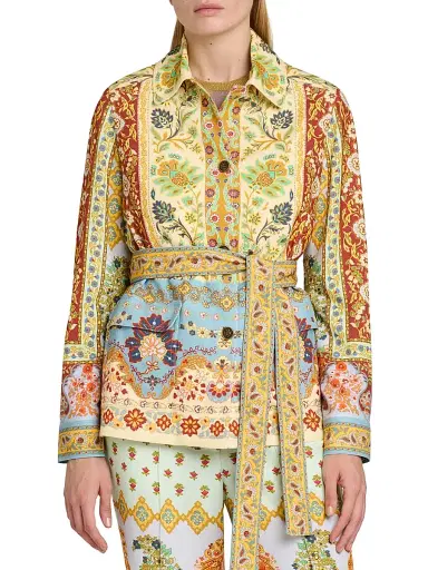 Etro Women's Floral Safari Jacket | Thumbnail 3