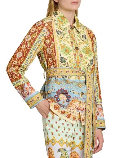 Etro Women's Floral Safari Jacket | Thumbnail 4