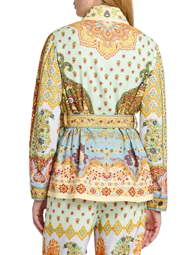 Etro Women's Floral Safari Jacket | Thumbnail 5