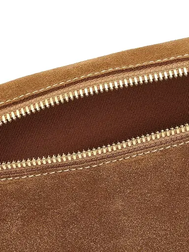 Il Bisonte Women's Oliveta Suede Adjustable Belt Bag | Thumbnail 5