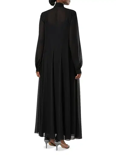 Marina Rinaldi Women's Rhinestone Adorned Shirt Dress - Black - Size 18 | Thumbnail 4 Marina Rinaldi Women's Rhinestone Adorned Shirt Dress - Black - Size 18 | Thumbnail 4