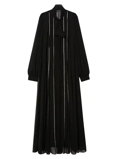 Marina Rinaldi Women's Rhinestone Adorned Shirt Dress - Black - Size 18 | Thumbnail 1 Marina Rinaldi Women's Rhinestone Adorned Shirt Dress - Black - Size 18 | Thumbnail 1