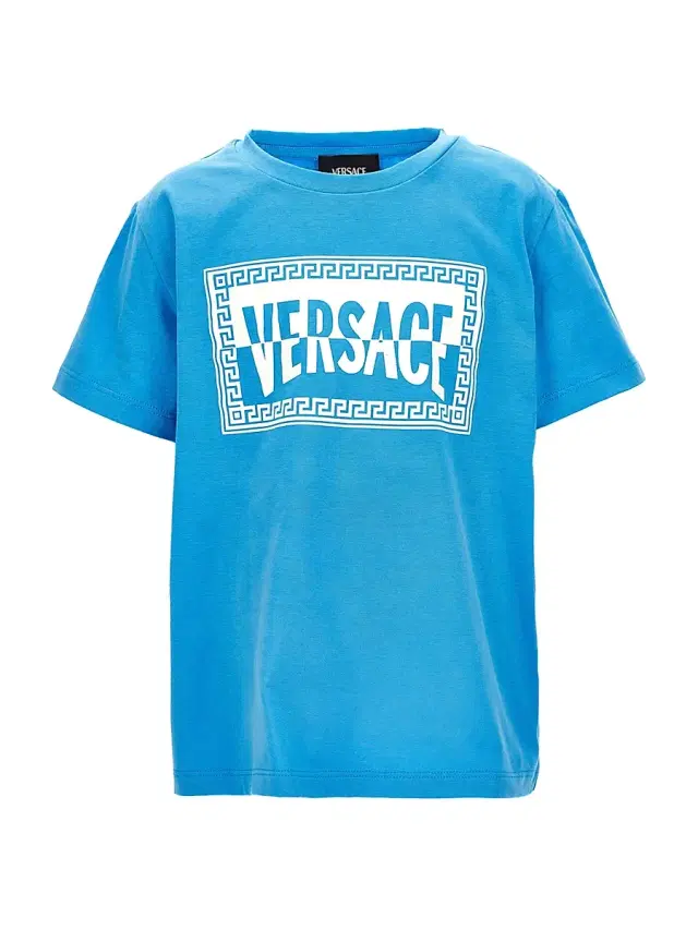 Little Girl's & Girl's Logo Jersey T-Shirt - Blue
