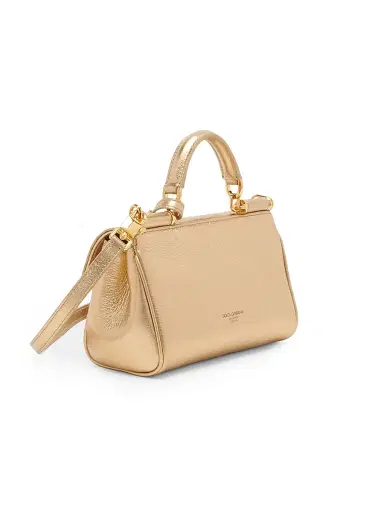 Dolce & Gabbana Women's Metallic Top Handle Bag | Thumbnail 5