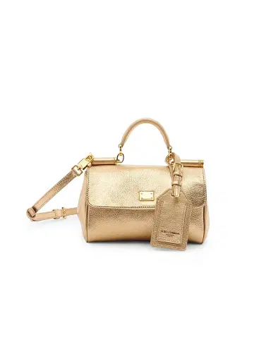 Dolce & Gabbana Women's Metallic Top Handle Bag | Thumbnail 1