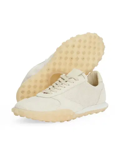 Jil Sander Men's Moon Low-Top Sneakers - Ecru Light Beige | Thumbnail 5 Jil Sander Men's Moon Low-Top Sneakers - Ecru Light Beige | Thumbnail 5