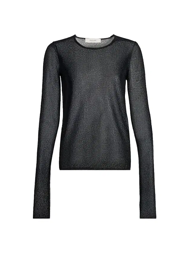Women's Journey Nella Slim Semi-Sheer Top - Black